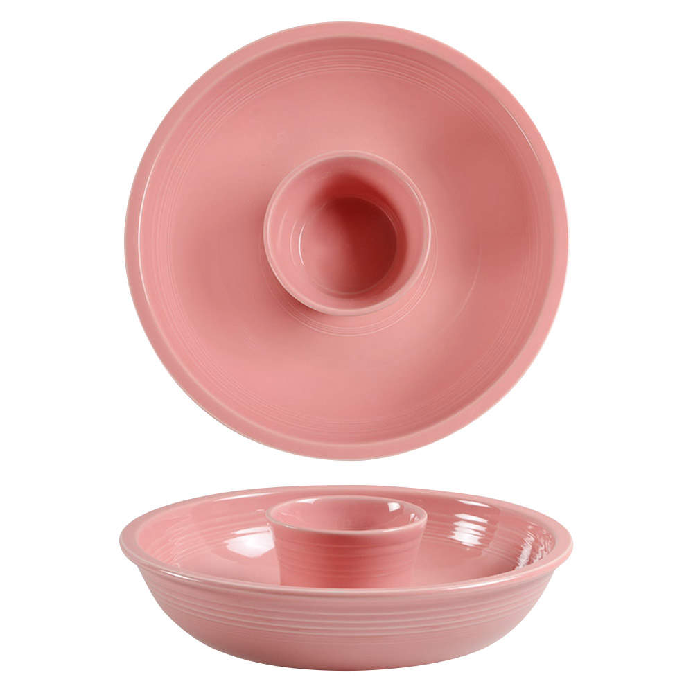 Fiesta Peony (Intro 2022) (2 Piece) Chip & Dip Set by Fiesta Tableware Company-1