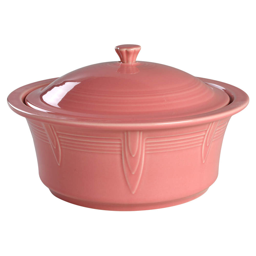 Fiesta Peony (Intro 2022) 2.5 Qt Round Covered Casserole by Fiesta Tableware Company-1