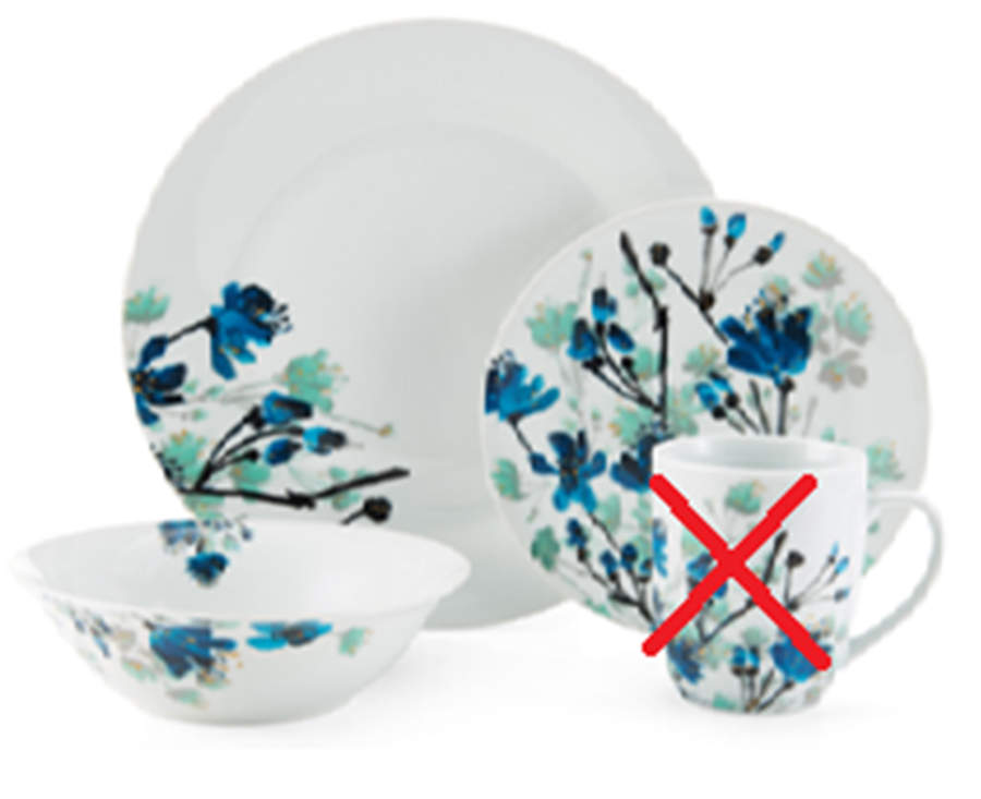 Wildflower Blue Dinner Plate by Fitz and Floyd-1