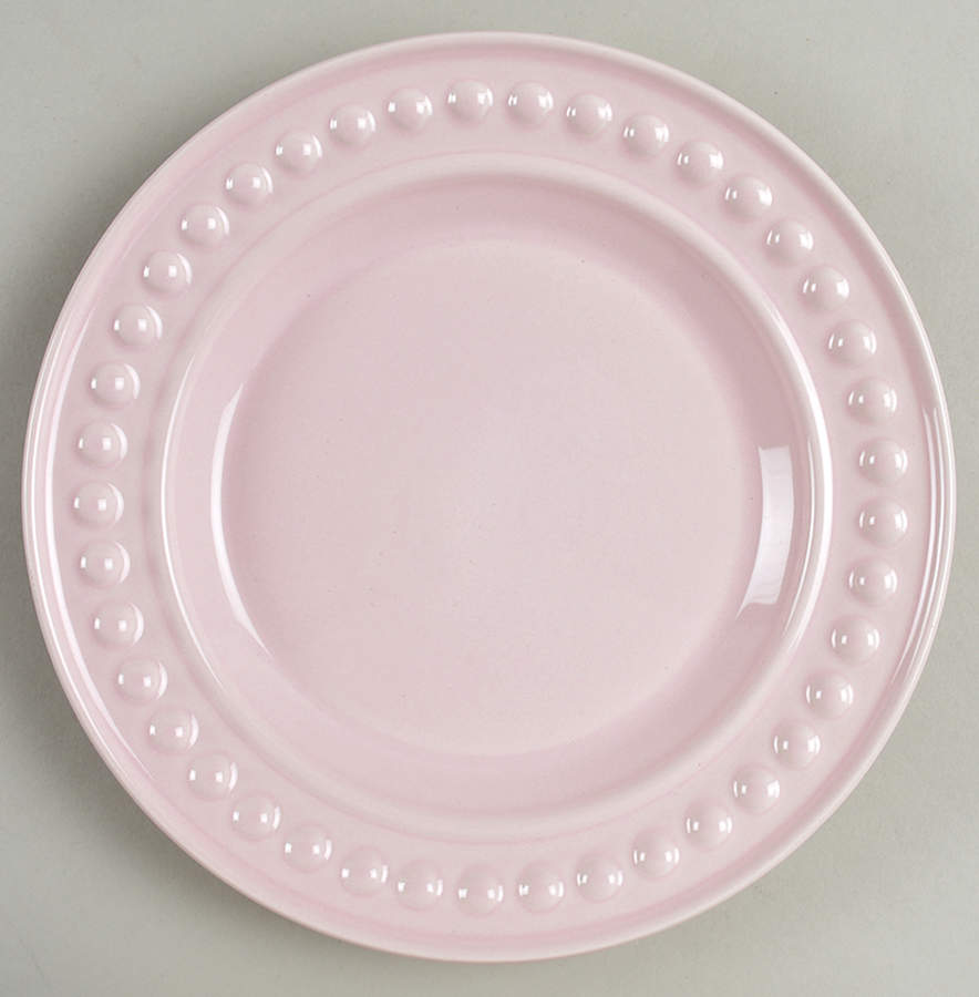 Delmar Pink Salad Plate by Fapor (Portugal)-1