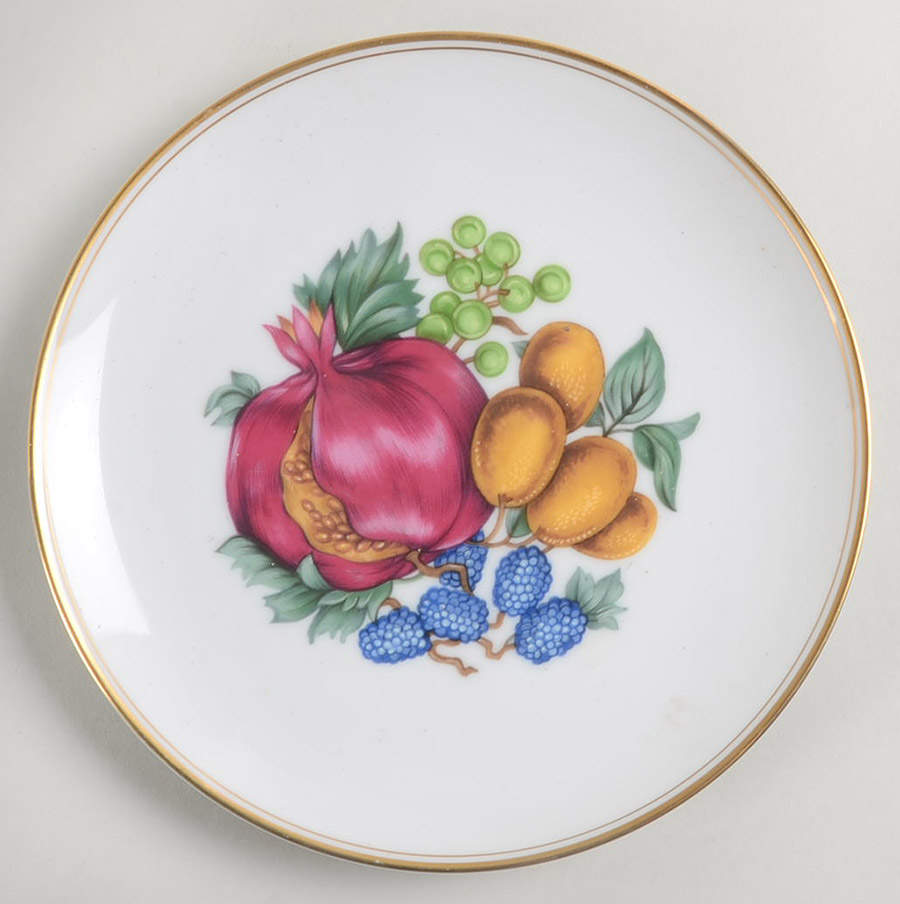 Fruit Ensemble Salad Plate by Fitz & Floyd-1