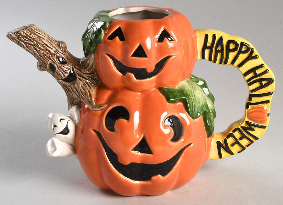 Happy Halloween Teapot No Lid by Fitz & Floyd-1