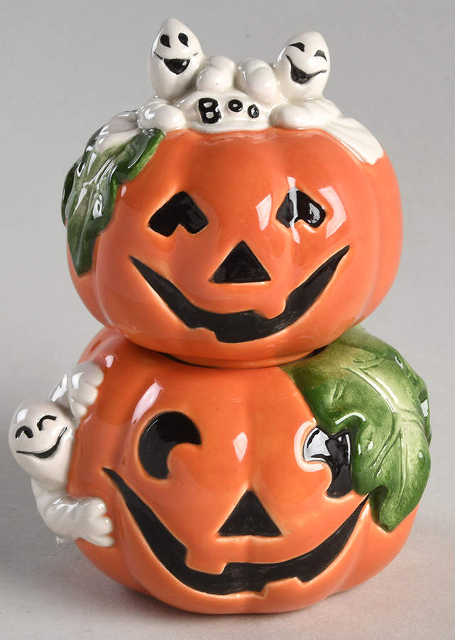 Happy Halloween Salt & Pepper Set by Fitz & Floyd-1