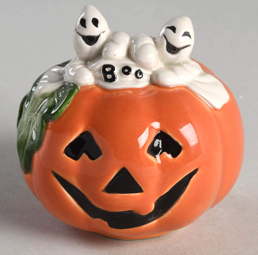 Happy Halloween Salt Shaker by Fitz & Floyd-1