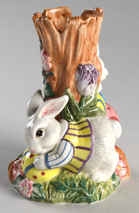 Busy Bunnies 5" Vase by Fitz & Floyd-1