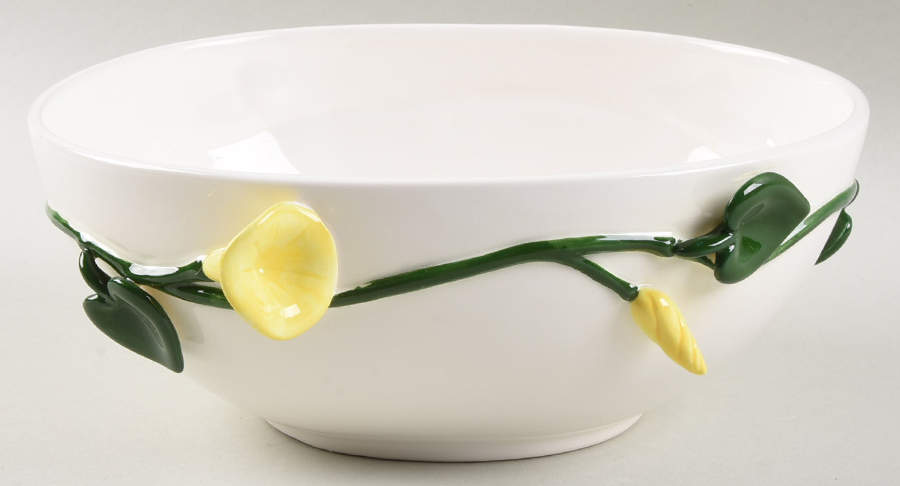 Morning Glory 8" Oval Vegetable Bowl by Fitz & Floyd-1