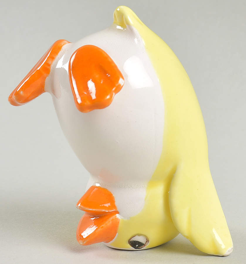 Ducklings Head Tumbling Duck Figurine by Fitz & Floyd-1