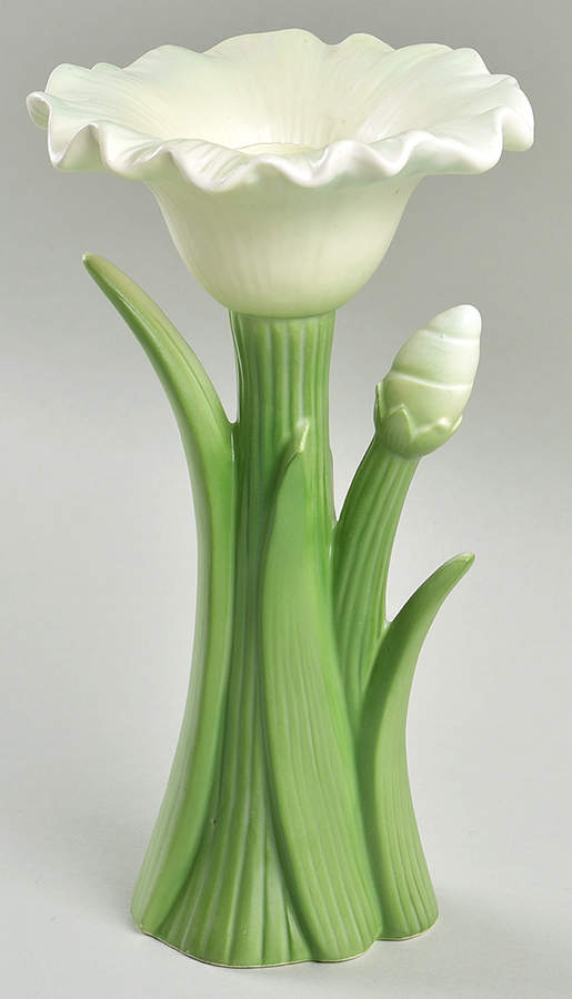 Poppy Flower 7" Candlestick by Fitz & Floyd-1