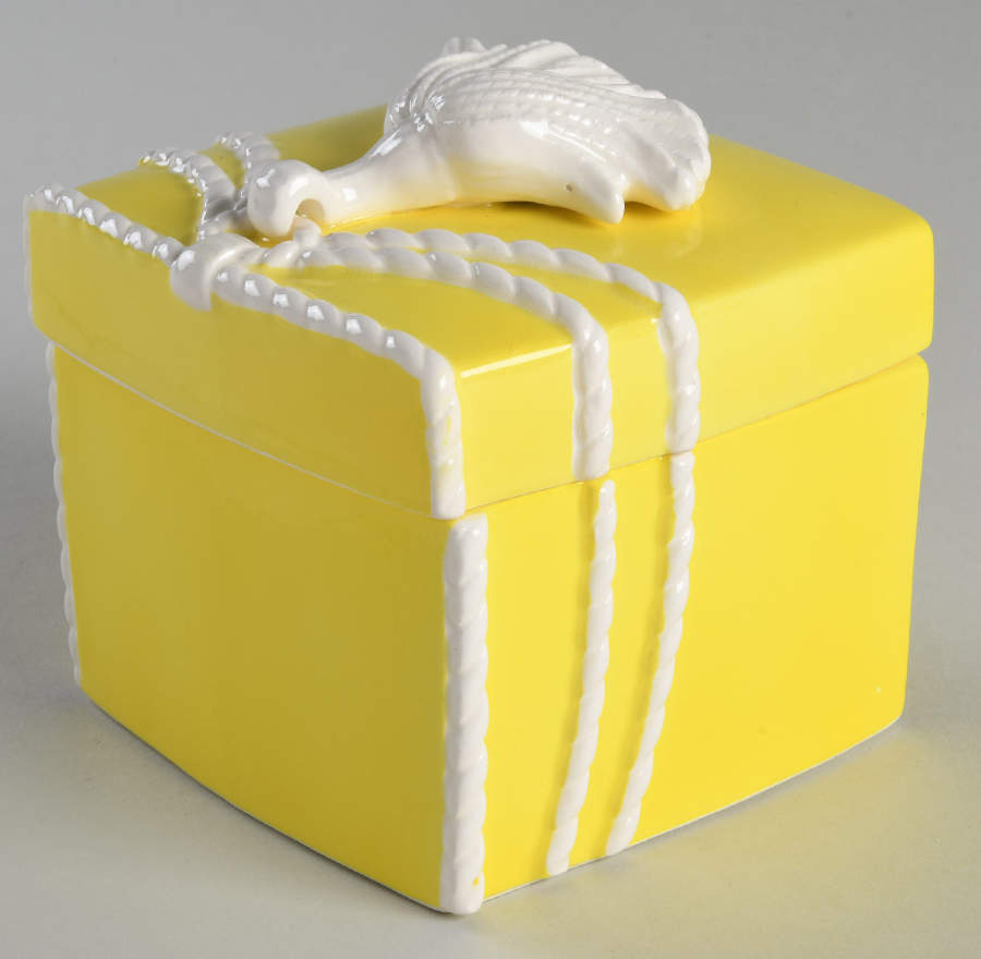 FIT179 Figural Covered Box by Fitz & Floyd-1