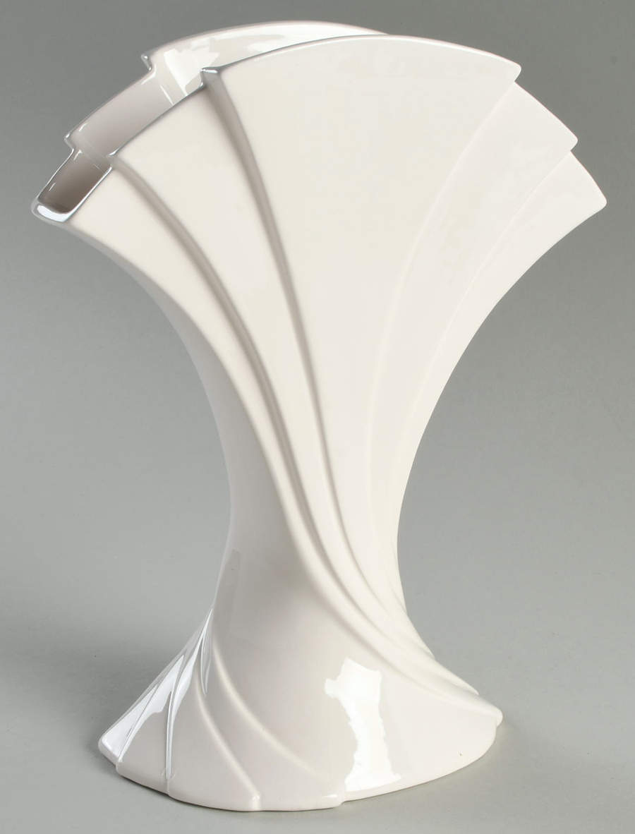 Fanned Vases 9" Vase by Fitz & Floyd-1