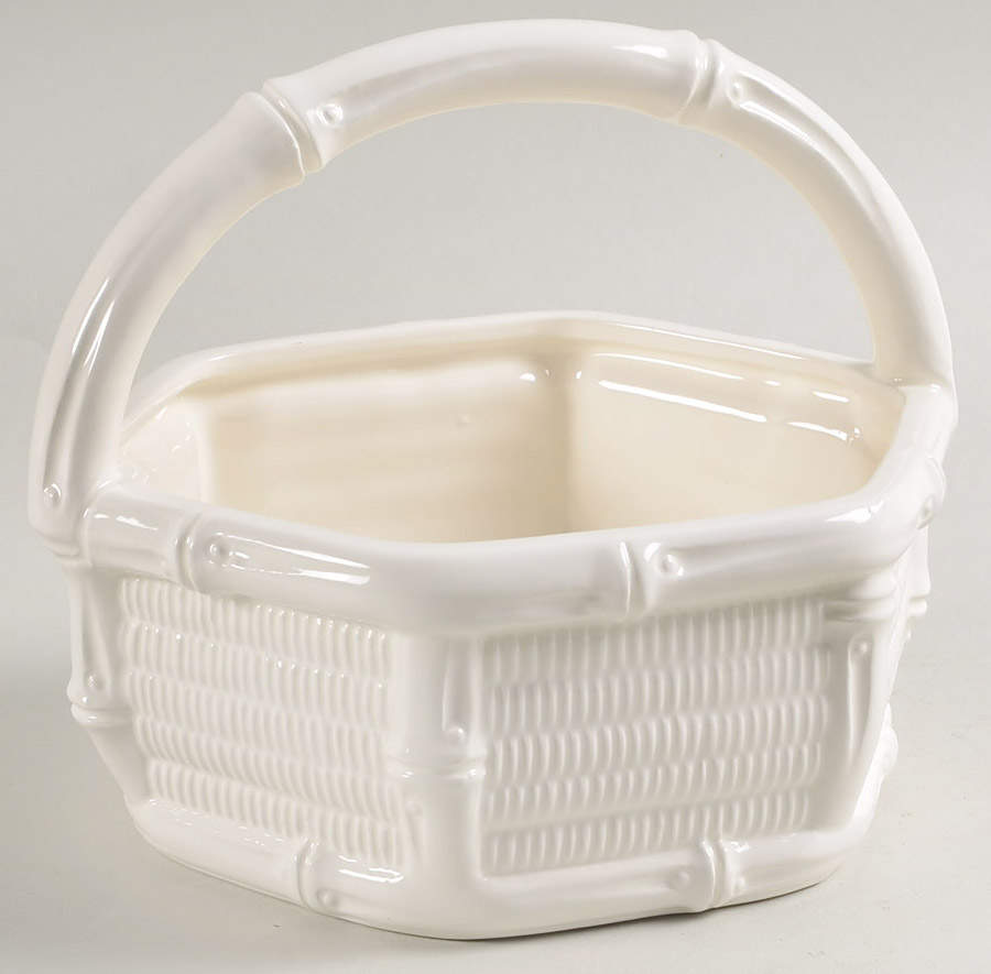 Bamboo 5" Handled Basket by Fitz & Floyd-1