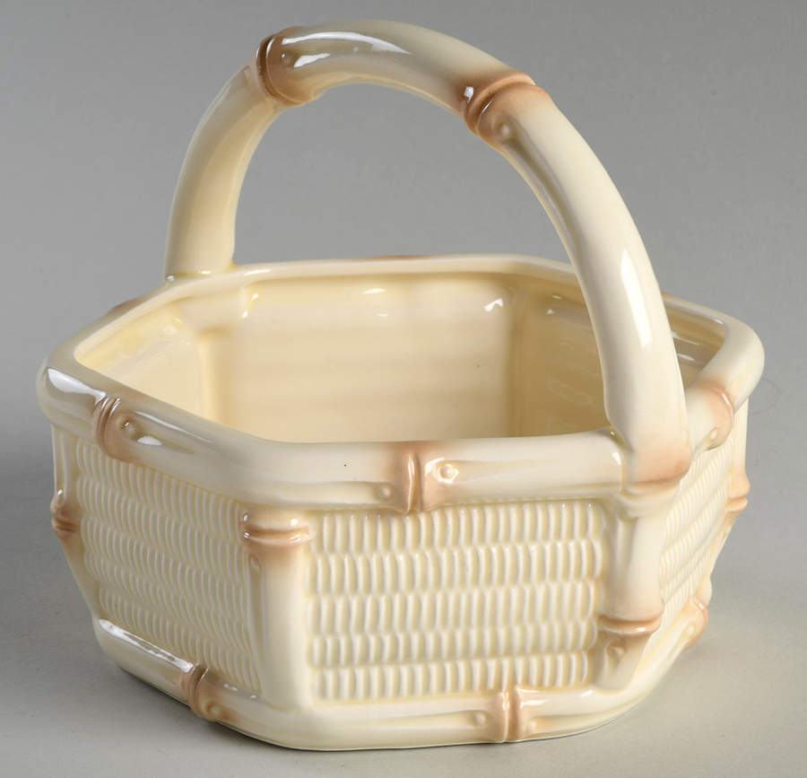 Bamboo 5" Handled Basket by Fitz & Floyd-1