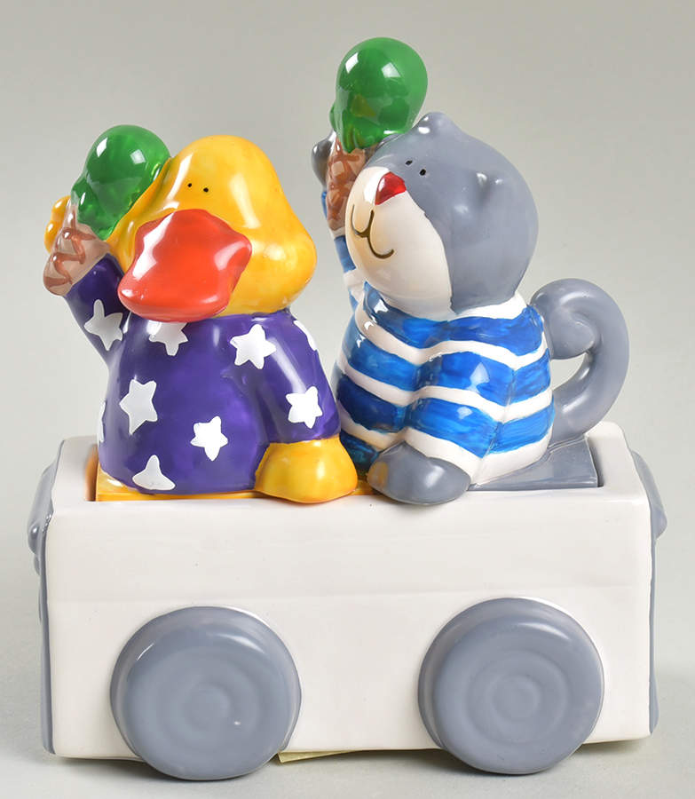 Animal Farm Figural Box & Lid by Fitz & Floyd-1