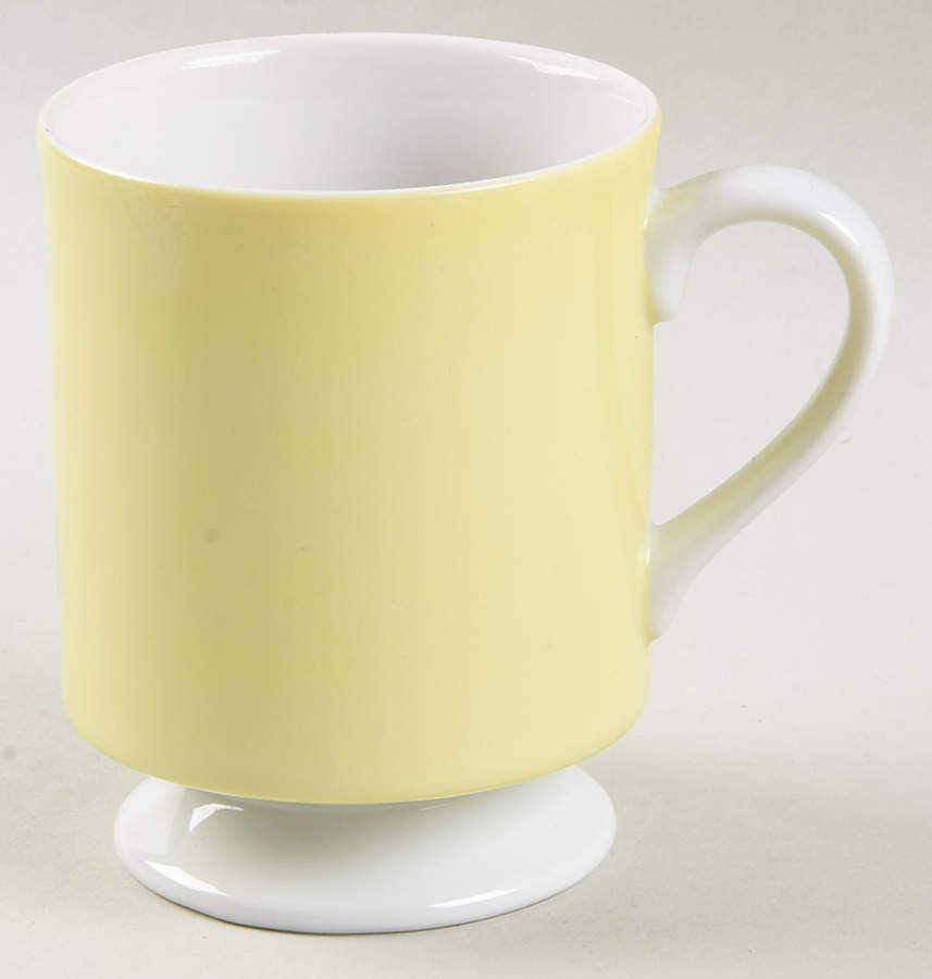 FIT195 Yellow Mug by Fitz & Floyd-1