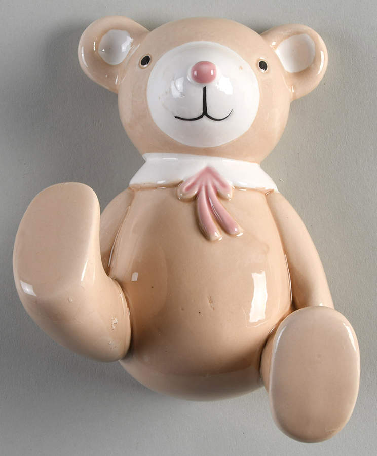 Teddy Bear Wall Decoration by Fitz & Floyd-1