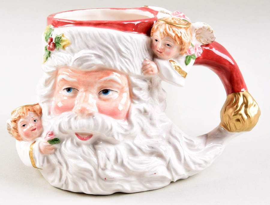 Santa's Angels Mug by Fitz & Floyd-1