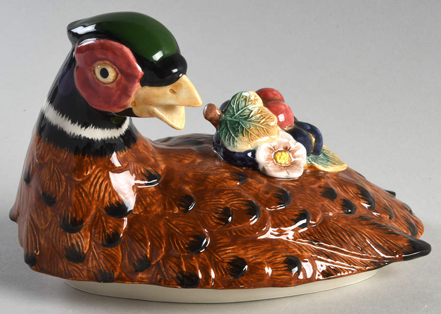 Renaissance Pheasant Lid for Figural Tureen by Fitz & Floyd-1