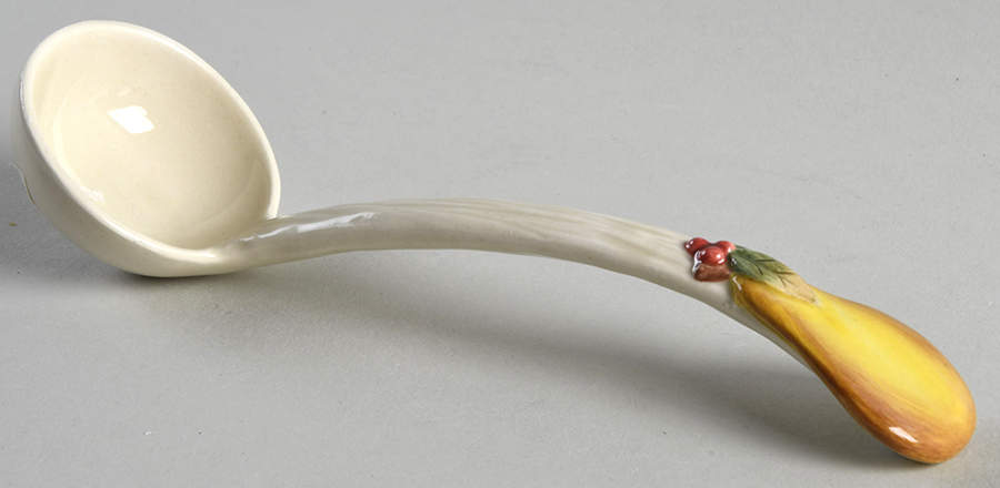 Renaissance Pheasant Figurial Solid Piece Sauce Ladle by Fitz & Floyd-1