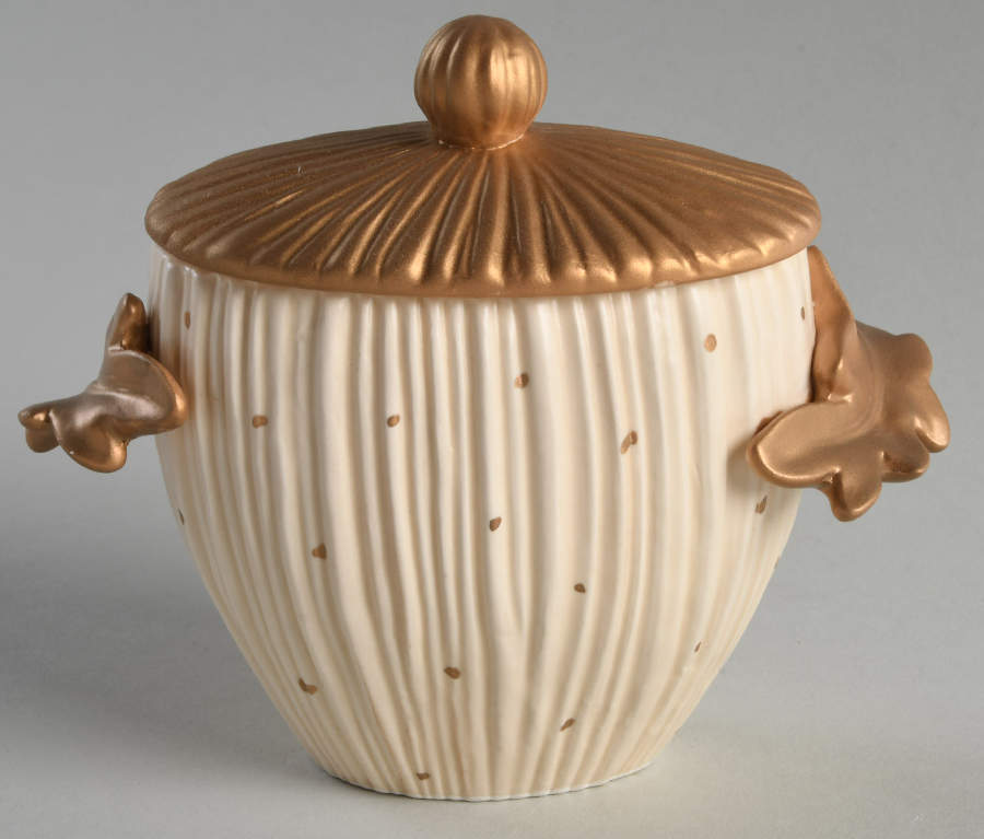 FIT227 Sugar Bowl & Lid by Fitz & Floyd-1