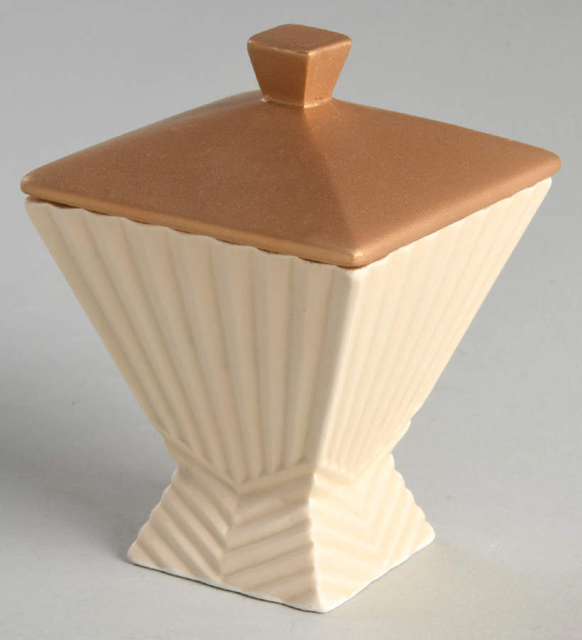 FIT228 Sugar Bowl & Lid by Fitz & Floyd-1