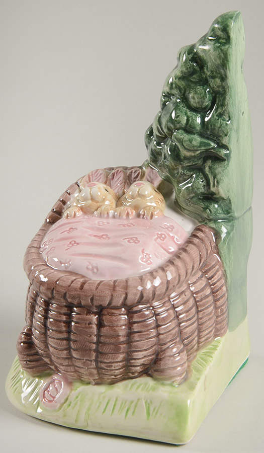 Mommy Bunny Single China Bookend by Fitz & Floyd-1