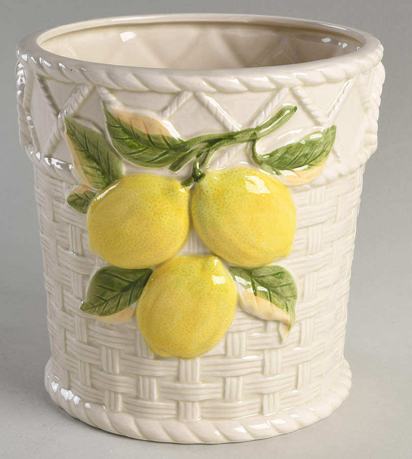 FIT232 Extra Large Canister No Lid by Fitz & Floyd-1