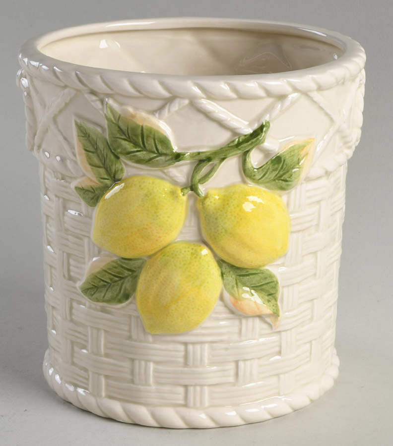 FIT232 Large Canister No Lid by Fitz & Floyd-1