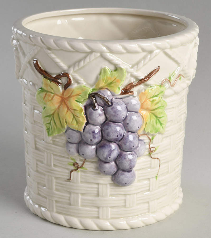 FIT233 Large Canister No Lid by Fitz & Floyd-1
