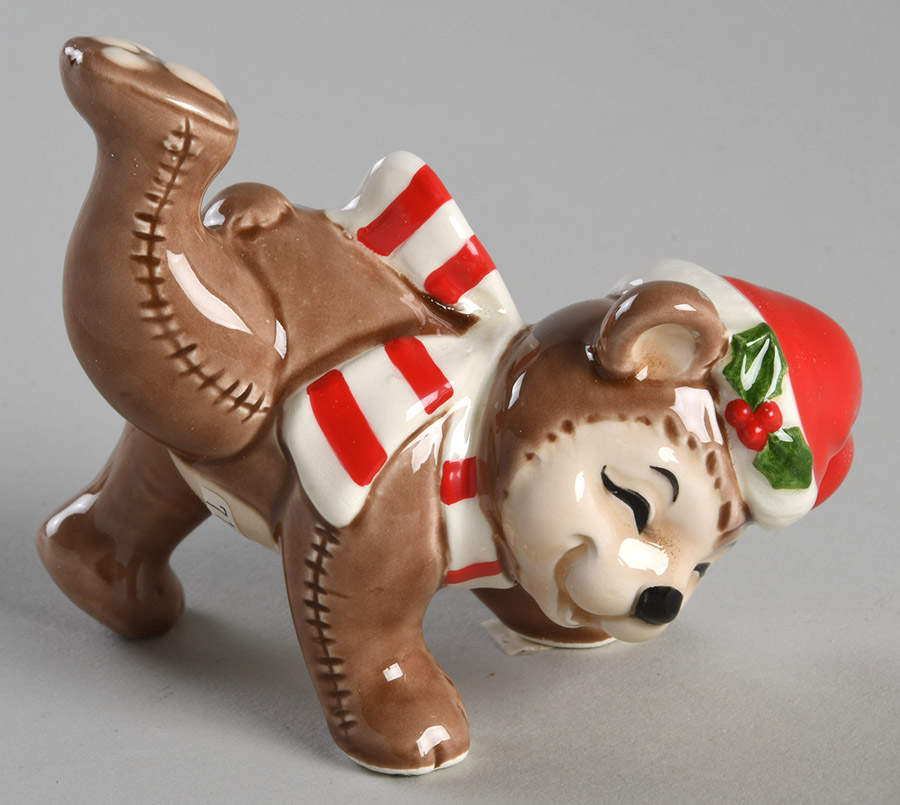 Santa Bear Figurine by Fitz & Floyd-1