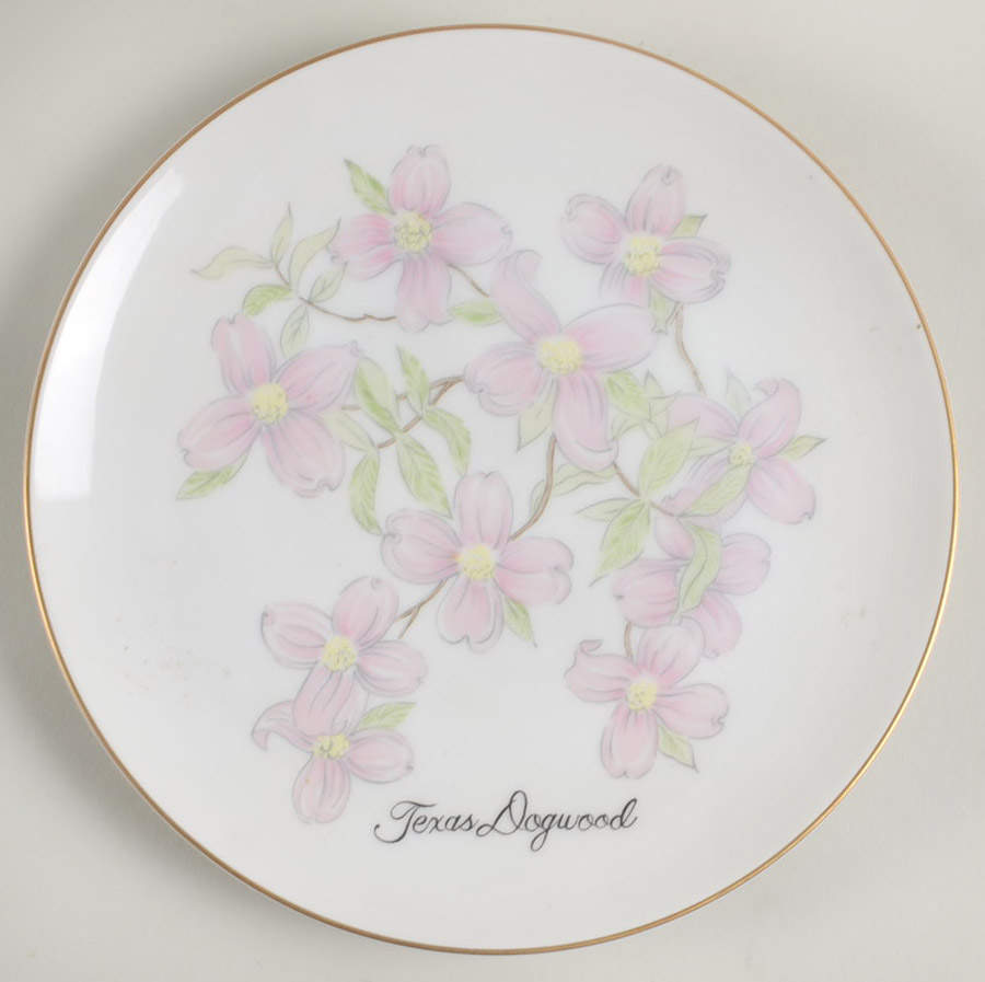 Texas Dogwood Salad Plate by Fitz & Floyd-1