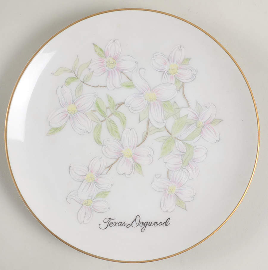 Texas Dogwood Salad Plate by Fitz & Floyd-1