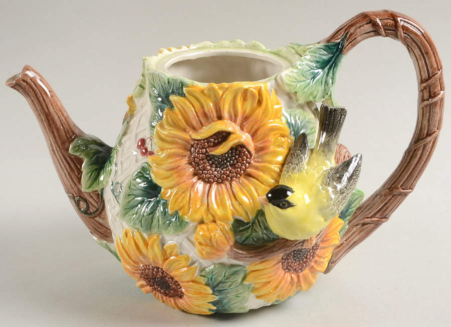 FIT244 Teapot No Lid by Fitz & Floyd-1