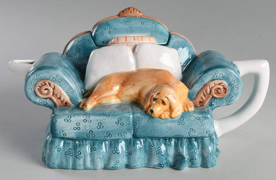 FIT256 Teapot & Lid by Fitz & Floyd-1