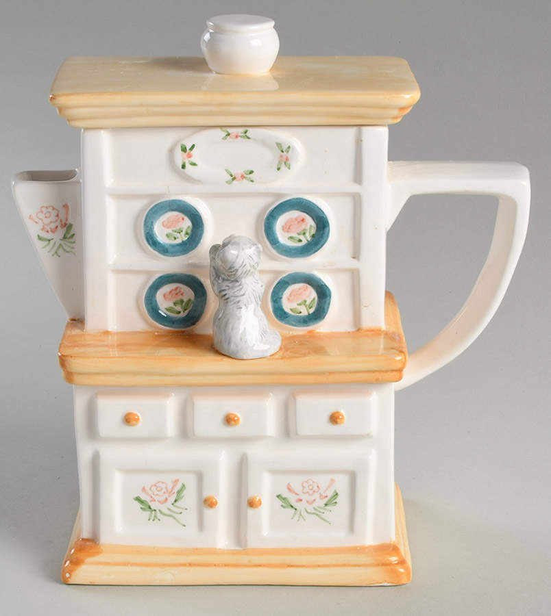FIT257 Teapot & Lid by Fitz & Floyd-1