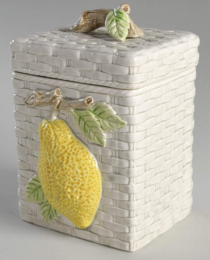 FIT258 Small Canister & Lid by Fitz & Floyd-1