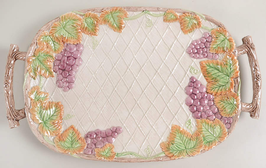 FIT259 17" Handled Tray by Fitz & Floyd-1