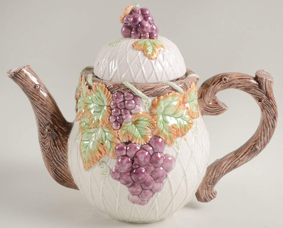 FIT259 Teapot & Lid by Fitz & Floyd-1