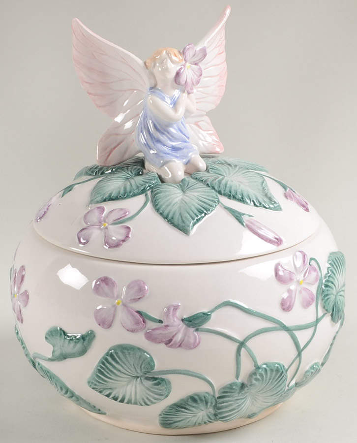 Fairie Glen Candy Box & Lid by Fitz & Floyd-1