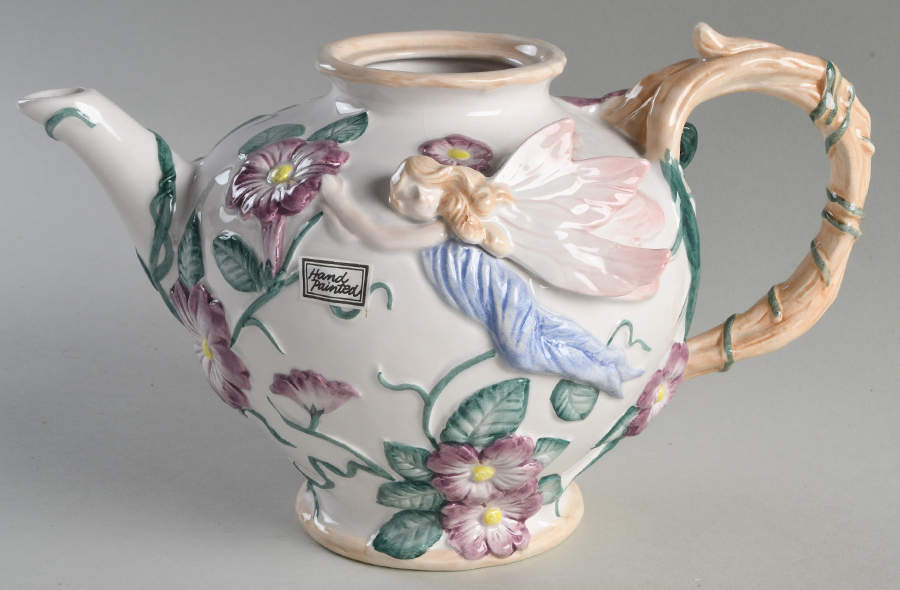 Fairie Glen Teapot No Lid by Fitz & Floyd-1