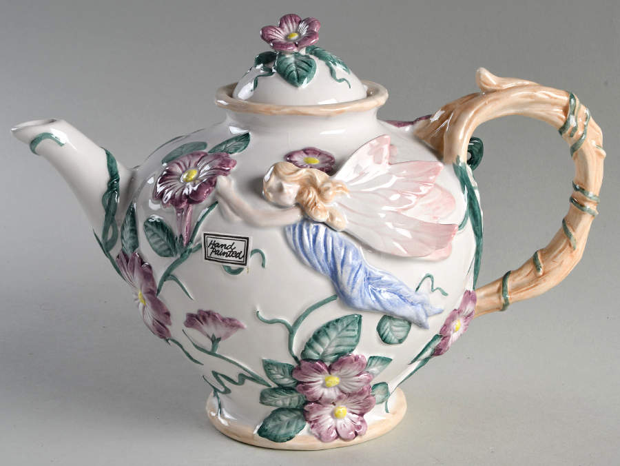 Fairie Glen Teapot & Lid by Fitz & Floyd-1