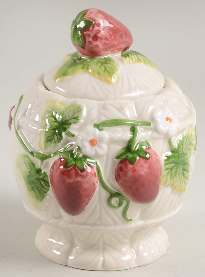 FIT270 Sugar Bowl & Lid by Fitz & Floyd-1