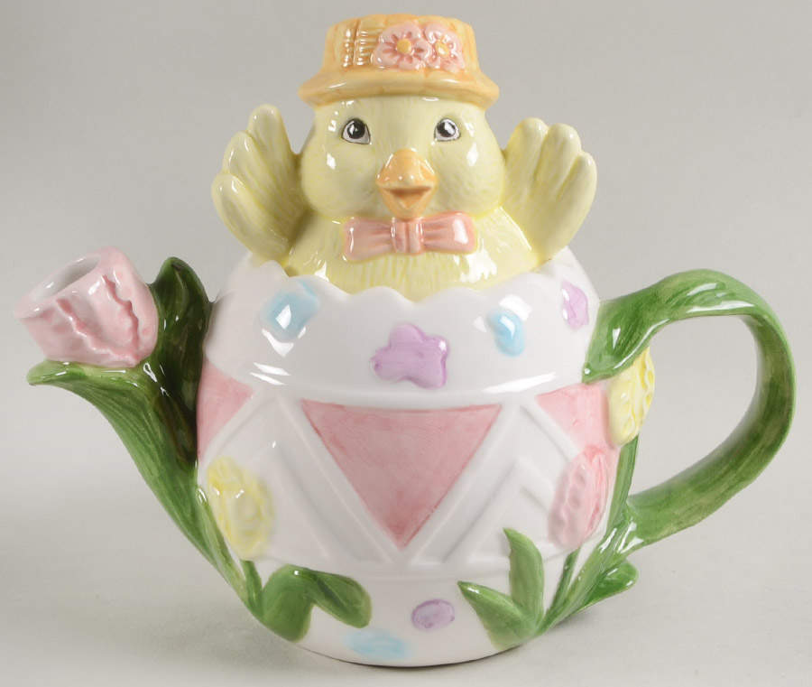 FIT276 Teapot & Lid by Fitz & Floyd-1