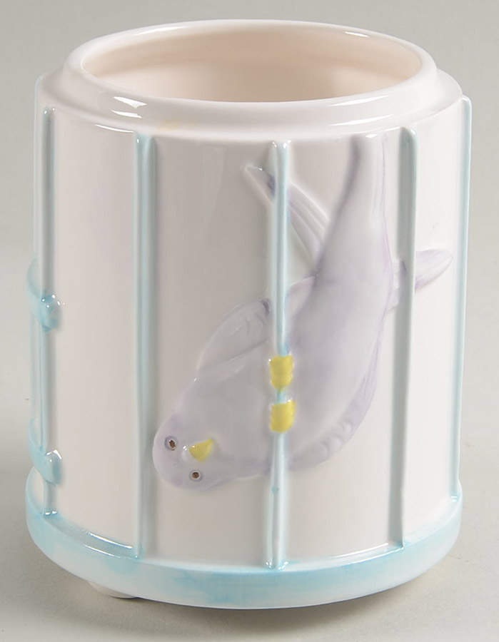 Lovebirds Small Canister No Lid by Fitz & Floyd-1