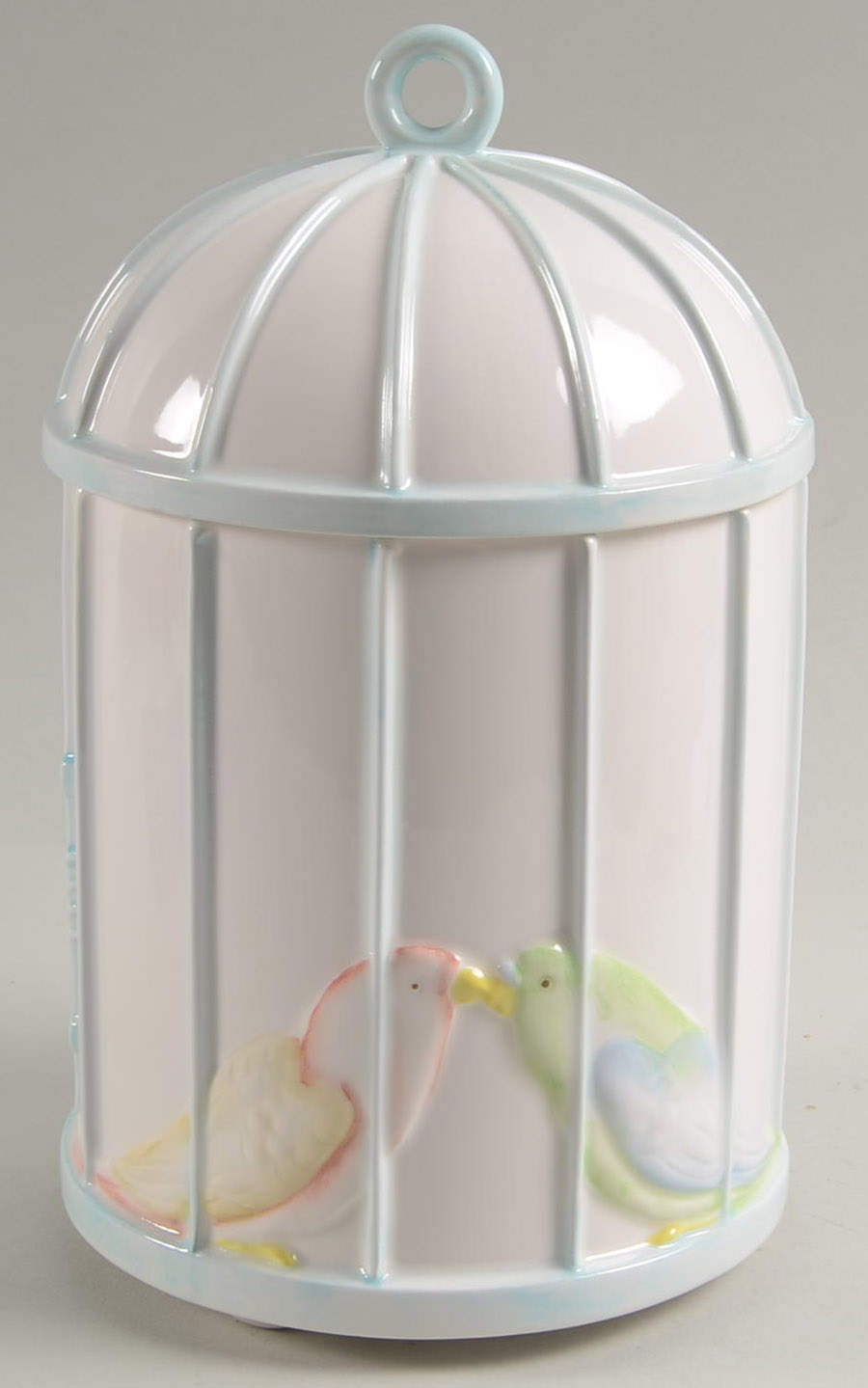 Lovebirds Large Canister & Lid by Fitz & Floyd-1