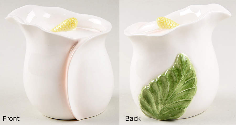 Calla Lily Sugar Bowl & Lid by Fitz & Floyd-1