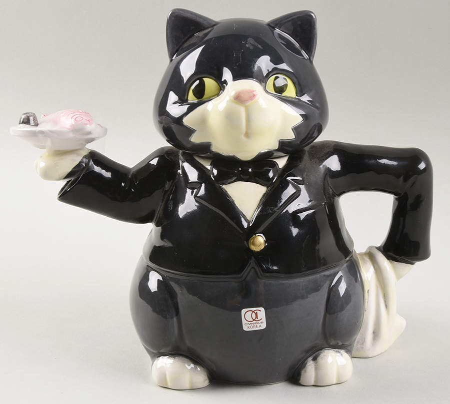 Suits Me To a Tea Teapot & Lid by Fitz & Floyd-1
