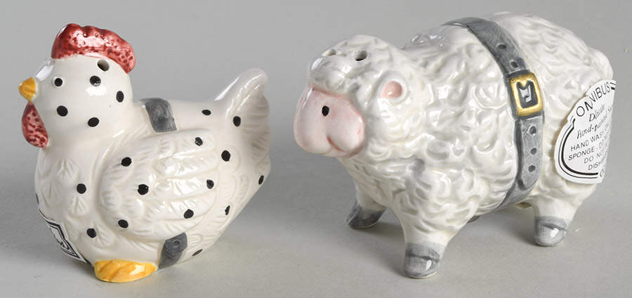 FIT290 Salt & Pepper Set by Fitz & Floyd-1