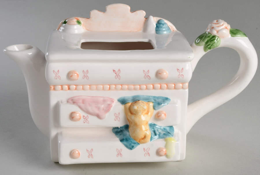 FIT291 Teapot No Lid by Fitz & Floyd-1