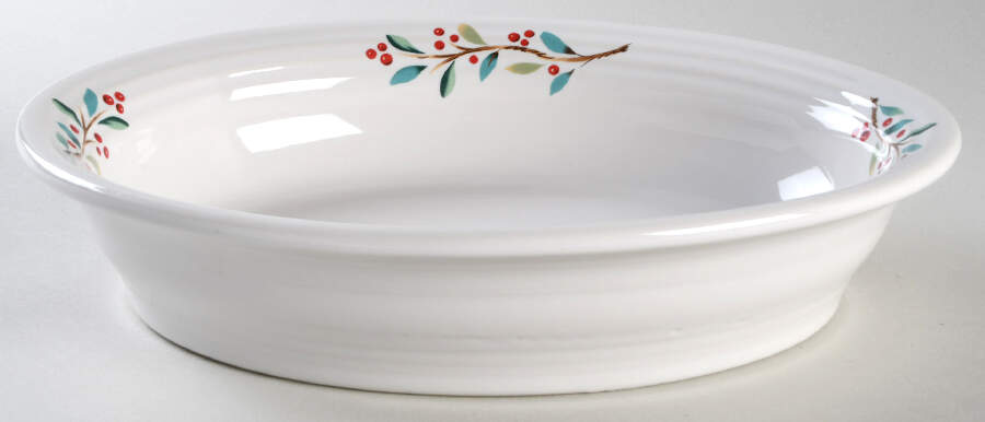 Fiesta Nutcracker 10" Oval Vegetable Bowl by Fiesta Tableware Company-1