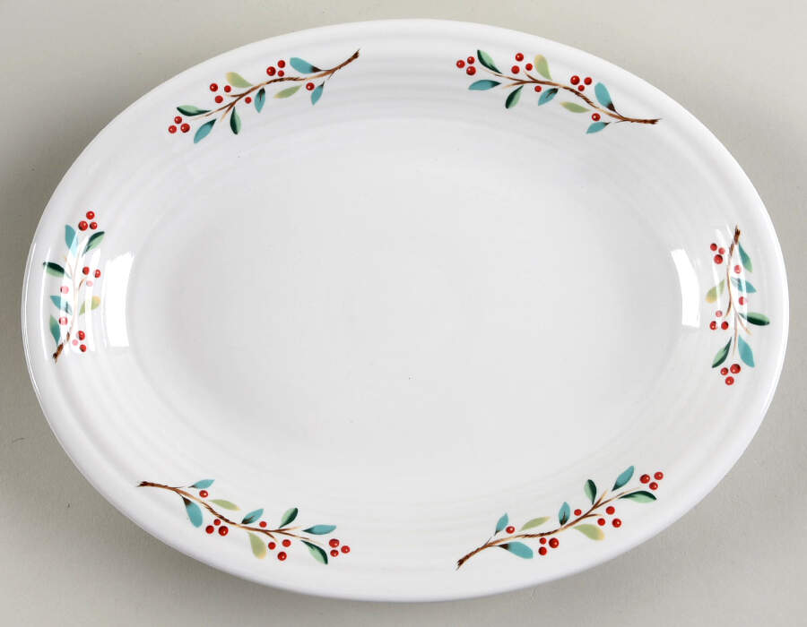 Fiesta Nutcracker 11" Oval Serving Platter by Fiesta Tableware Company-1